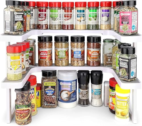 Spicy Shelf Deluxe - Expandable Spice Rack and Stackable - Image 4