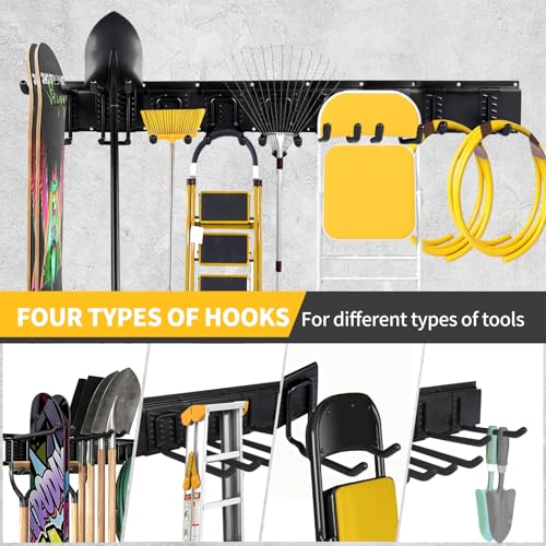 66'' Heavy-Duty Garage Tool Organizer Wall Mount – 720lbs - Image 7