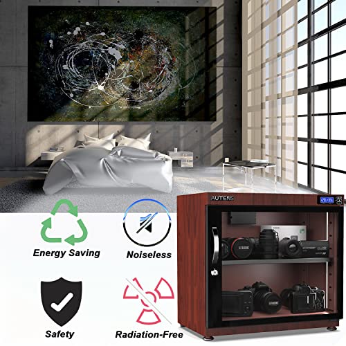 80L Dehumidifying Dry Cabinet Box, Wood grain Design - Image 5