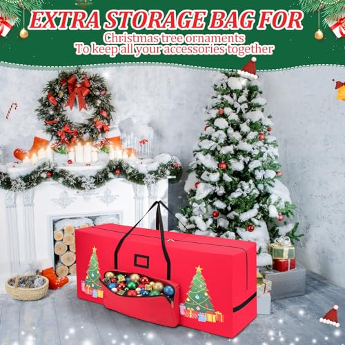 2 Pcs Christmas Tree Storage Bag for 7.5 ft Xmas Tree - Image 5