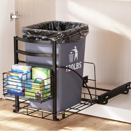 Housolution Pull Out Trash Can Under Cabinet for 7-13 - Image 2