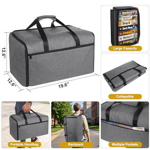 Board Game Storage Bag, Portable Board Game Organizer - Image 4