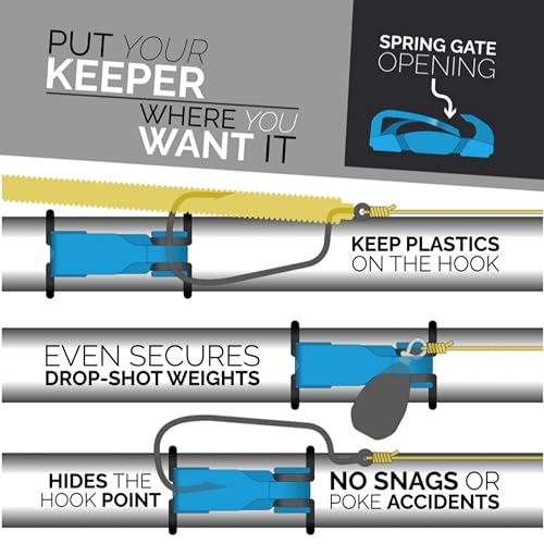 FinMan 5-Pack STOW | Rod Mounted Tackle & Hook Keeper For Fishing - Image 4