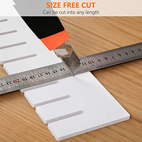 12Pcs Drawer Dividers, 16.93" x 2.76" - Image 6