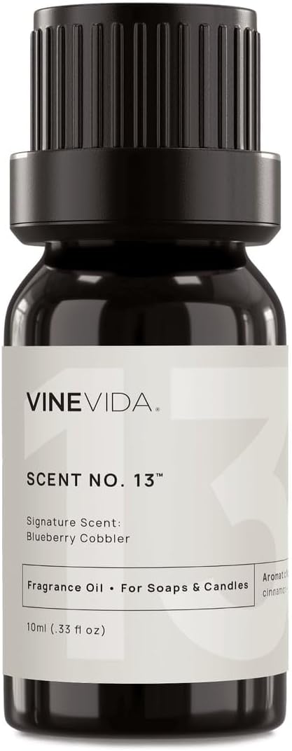 VINEVIDA [0.33oz] Scent No.13 Fragrance Oil for Candle Making - Made in USA Natural Candle Scents - Fragrance Oil for Soap Making