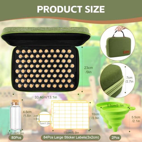 80 Slots Sturdy Seed Storage Organizer Box with Classic - Image 8