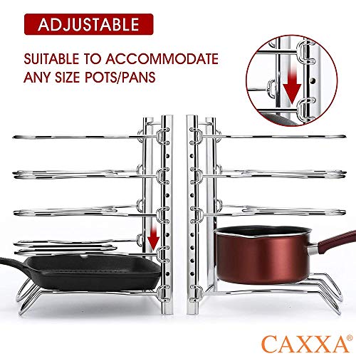 CAXXA Heavy Duty Pan Rack, Pot Lid Rack - Image 5