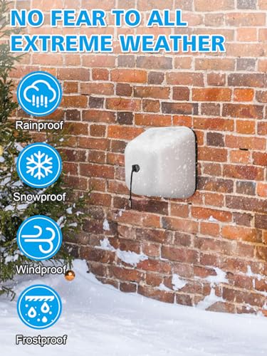 Outdoor Faucet Covers for Winter, Easy to Install Insulated Foam - Image 6