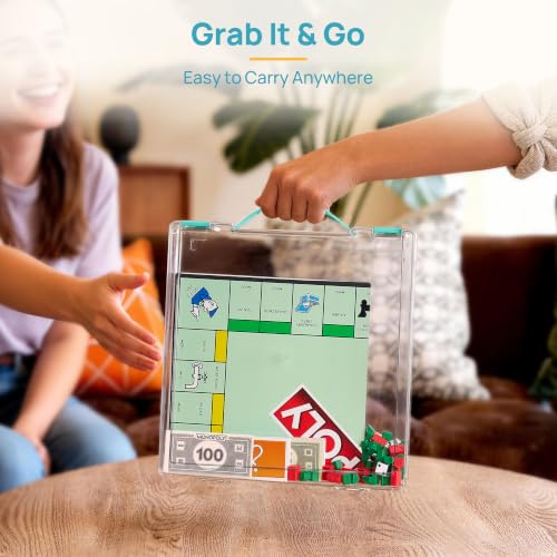 Vtopmart 2 Pack Board Game Storage with Handle | Home Organization - Image 6