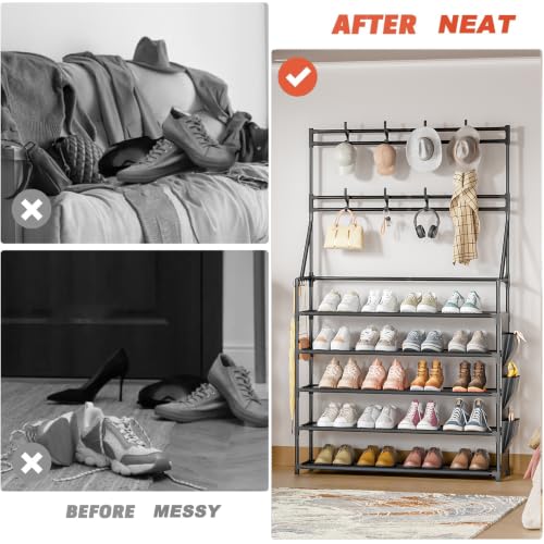 OYREL Shoe Rack, 5 Tier Shoes Storage Organizer with | All Products - Image 7