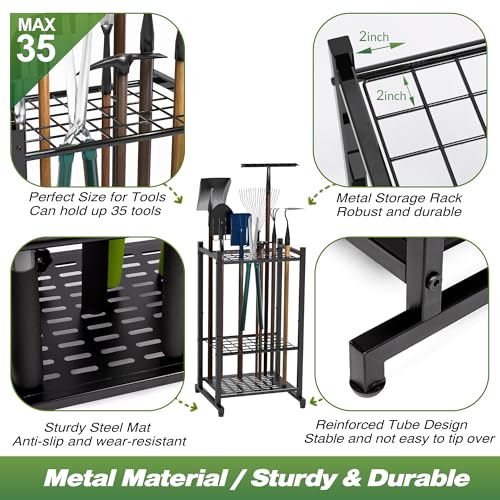 Garden Tool Organizer, Garage Tool Organizer & Garage - Image 4