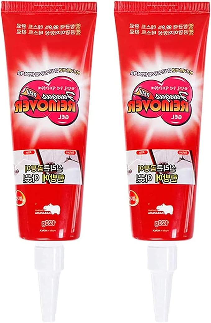 MXY Household Bathroom Black Spot Remover for Bathtub Shower Tile Caulk Washing Machine Rubber Ring 2 units