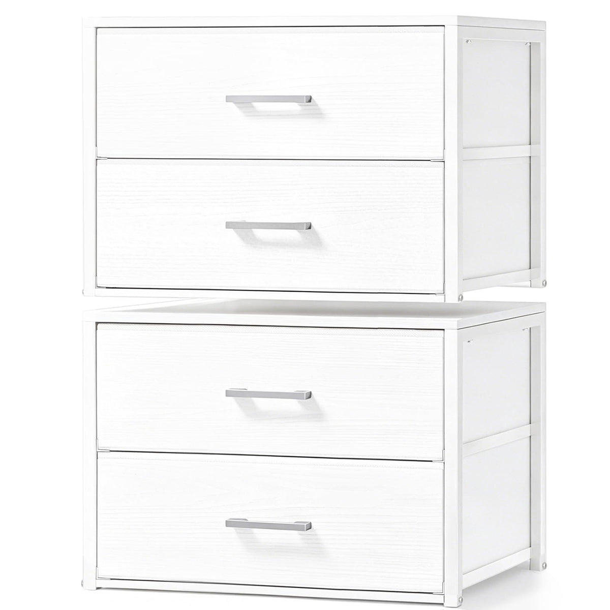 Fixwal Closet Drawers for Clothes, 2 Pack - Image 1