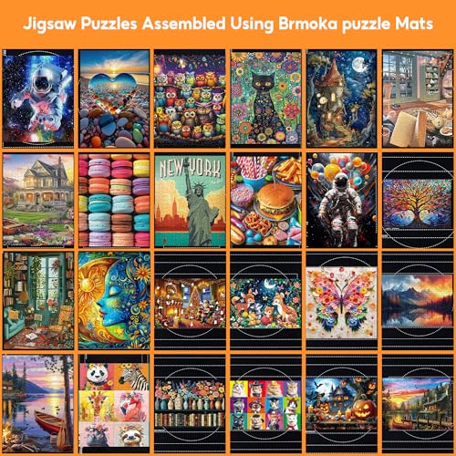 Jigsaw Puzzle Mat Roll Up, Portable Puzzle Board Keeper - Image 3