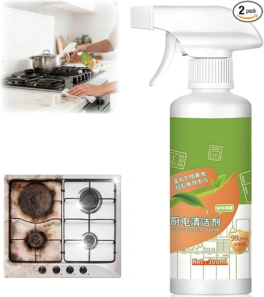 2026 Fly Spray Clèanse Household Formula Multi Purpose Appliance Hood Cleaner Kitchen Enzyme Appliances Cleanse Oven Range Hold Stove Electrolyzed Ion Spray 10.56oz(1pcs)