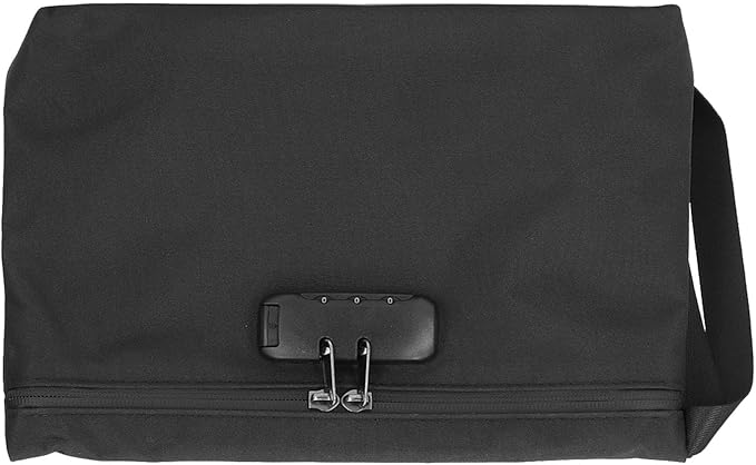 Smell Proof Bags, Document Bag with Combination Lock, Carbon Lined Odor Proof Storage Pouch for Travel Stash Storage