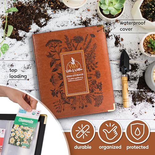 Willow and Wildflower Garden Seed Organizer Binder, Seed - Image 8