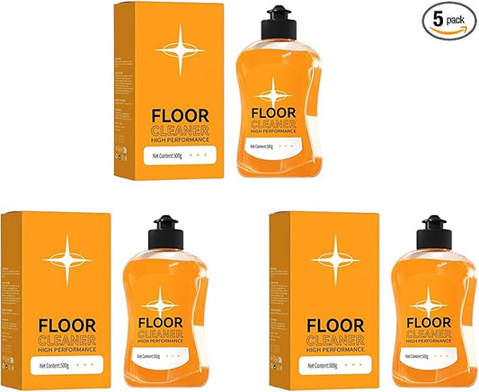 SAKER Stain Removing Floor Cleaner - 2026 New Acid Free Enzyme Formula, Concentrated Multi-Surface Solution for Hardwood/Stone/Tile/Laminate/Vinyl (5, 3.38 FL.OZ)