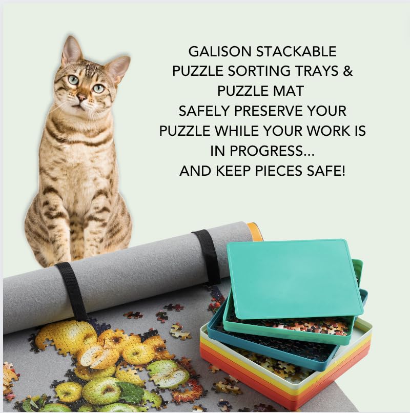 Galison - Puzzle Sorting Tray Set for Adults - Image 5