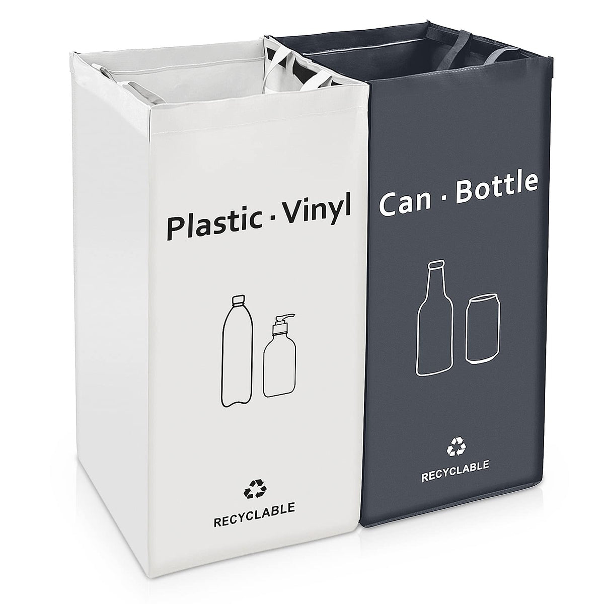 JIALAI HOME Recycling Bin, Separate Large Recycle Bins - Image 2