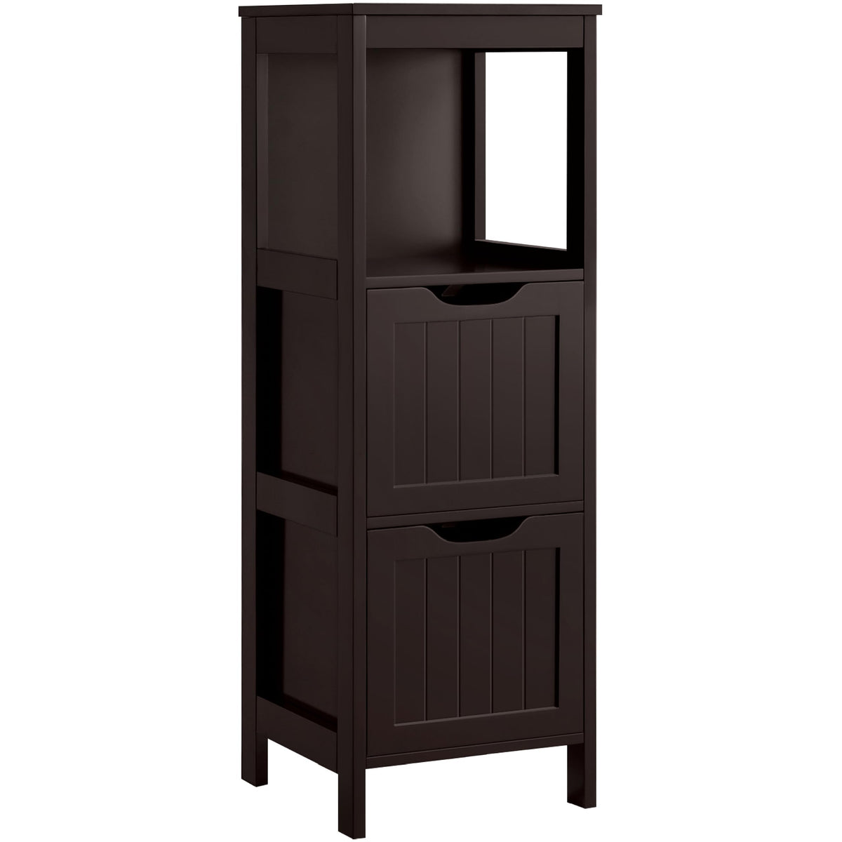 Yaheetech Small Bathroom Storage Cabinet with 2 Drawers & - Image 1