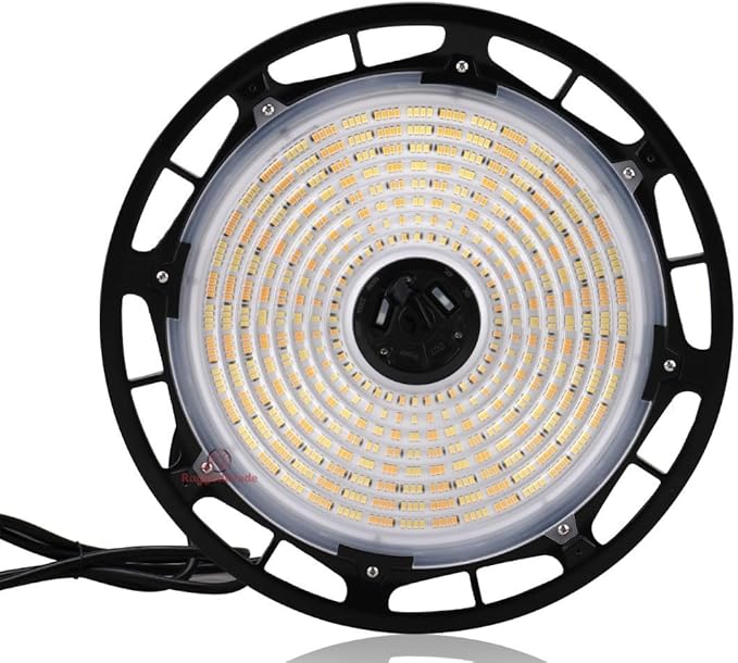 RuggedGrade 240W - Titan V CS Series LED High Bay UFO Light - 26,100 Lumens - Color Selectable on Fixture 4000K/5000K - Outdoor LED Light - DLC 5.1 Premium