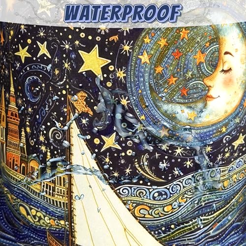 Moon Starry Sky Laundry Basket Oxford Cloth | Home Organization - Image 5