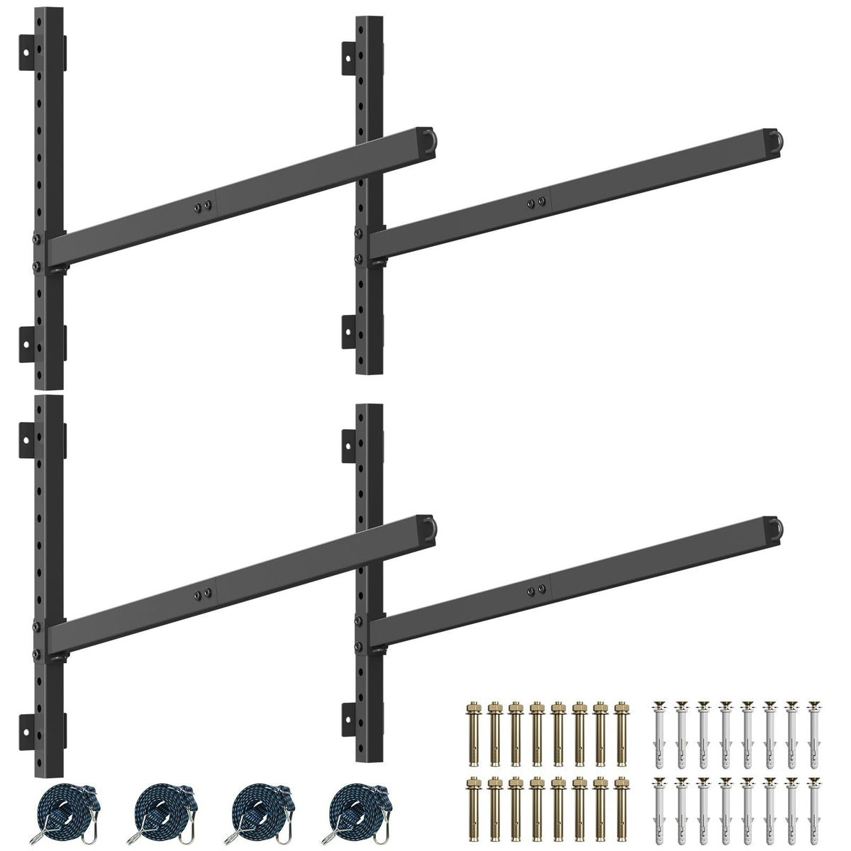 Kayak Storage Rack Heavy Duty, Adjustable Wall Mount - Image 1