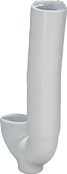 Truebro 82193 Lav Guard 2 100 Series Undersink Molded Vinyl Tubular P-Trap Piping Cover and 2 Angle Valve and Supply Covers (102 E-Z), China White