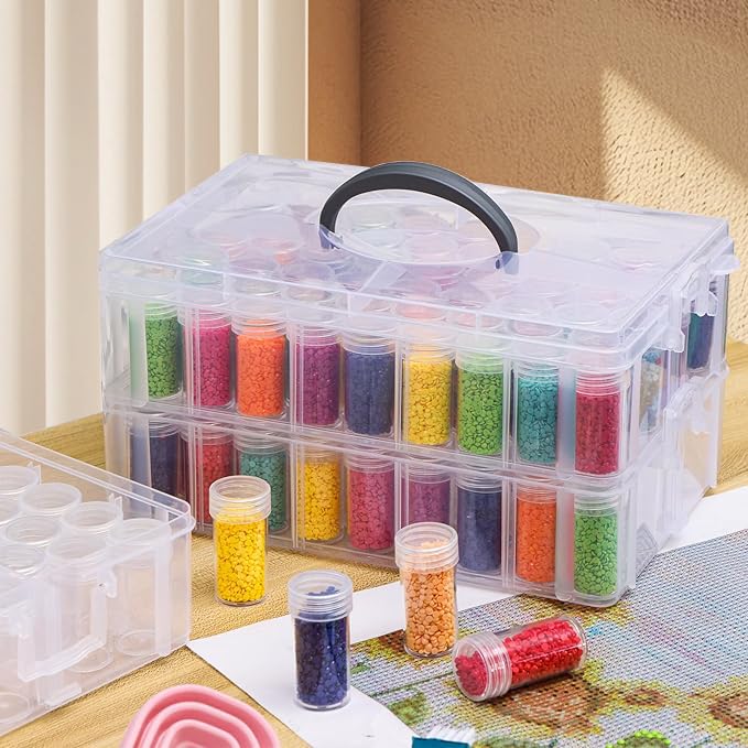 3-Tier Diamond Painting Storage Container, 150 Slots - Image 4