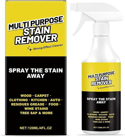 Stain Remover Spray, Fast Acting Deep Cleaning Spray for Kitchen,Bathroom,Toilet & Car, All Surface Cleaner Helps Remove Hard Water Stains,Rust,Yellowing & Stubborn Residues