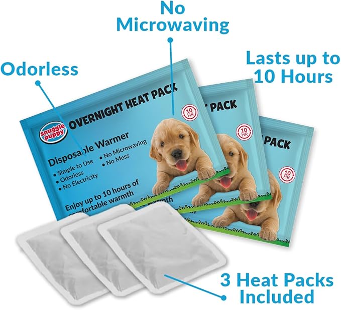 SmartPetLove Special Edition Snuggle Puppy Toys - Heartbeat Puppy for Dogs - Pet Anxiety Relief and Calming Aid - Comfort Dog Toys for Behavioral Training in Doodle