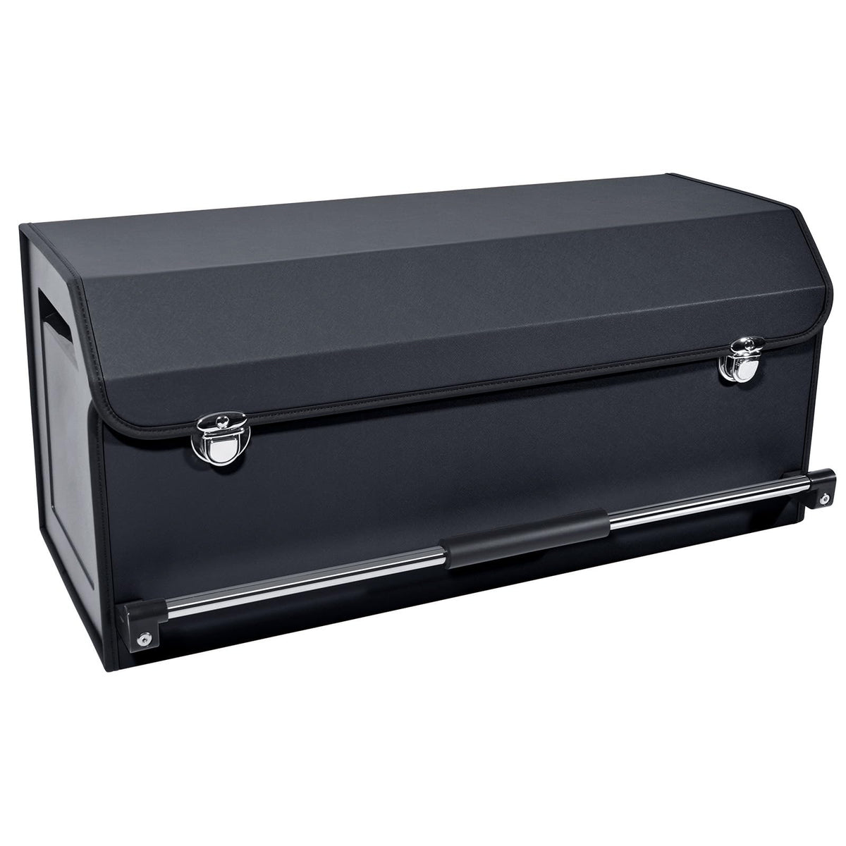 Car Trunk Organizer Leather Car Storage Organizer with Lid - Image 1