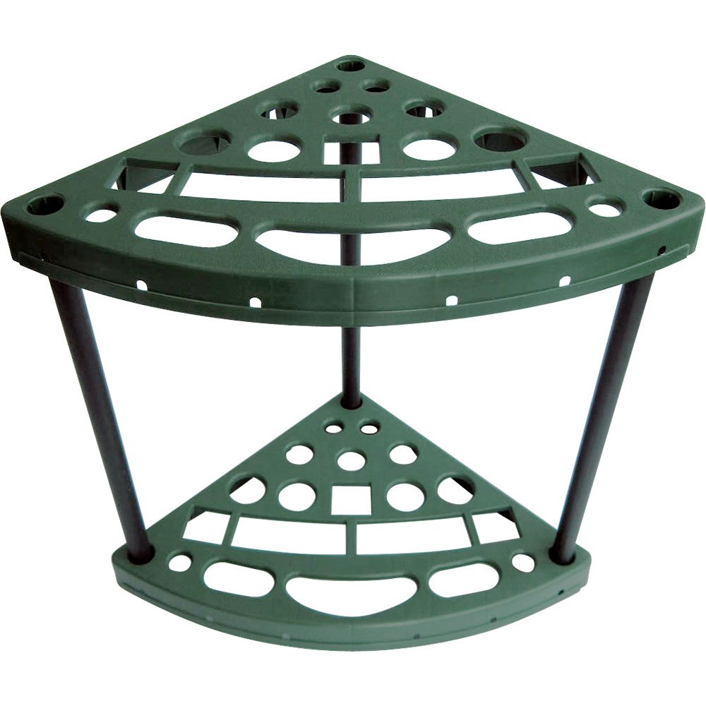 Garden Tool Organizer - Corner Storage Rack that Holds 18 - Image 1