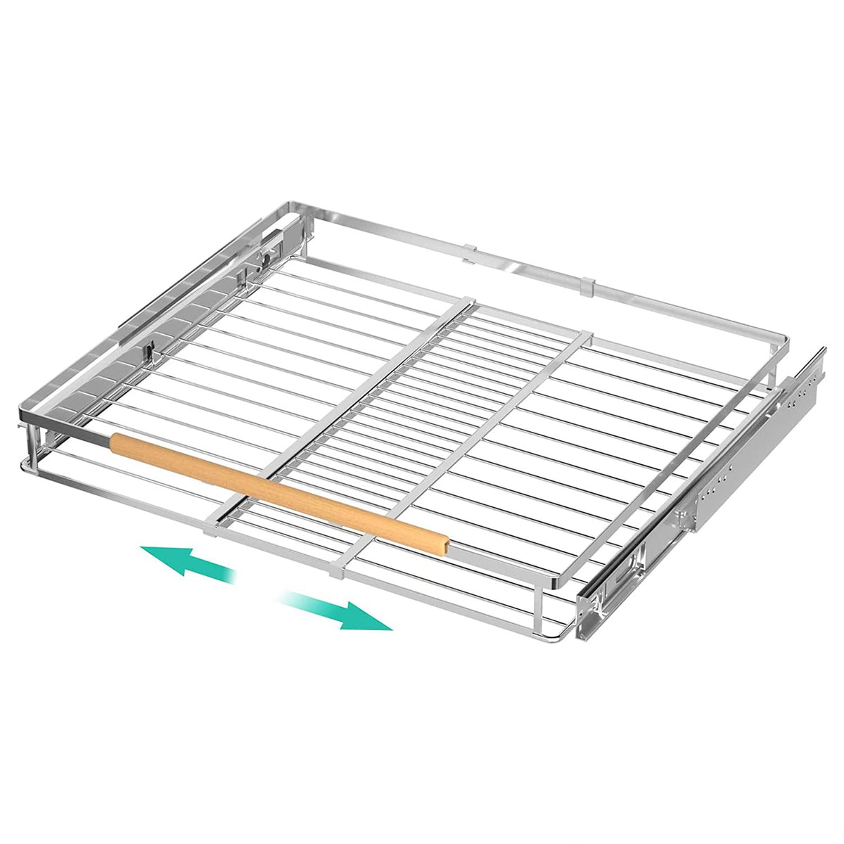 iPEGTOP Pull Out Cabinet Drawer Shelf Organizer, Extendable - Image 1