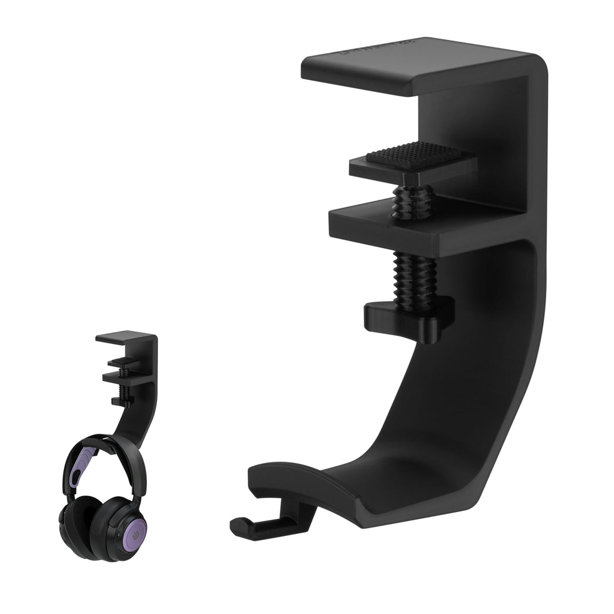 BRAINWAVZ Claw - Under Desk Headphone Hanger Stand, Screw - Image 1
