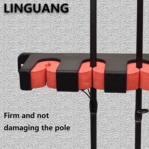 Vertical Fishing Rod Holders Wall Mount,Pole Racks for Garage - Image 6