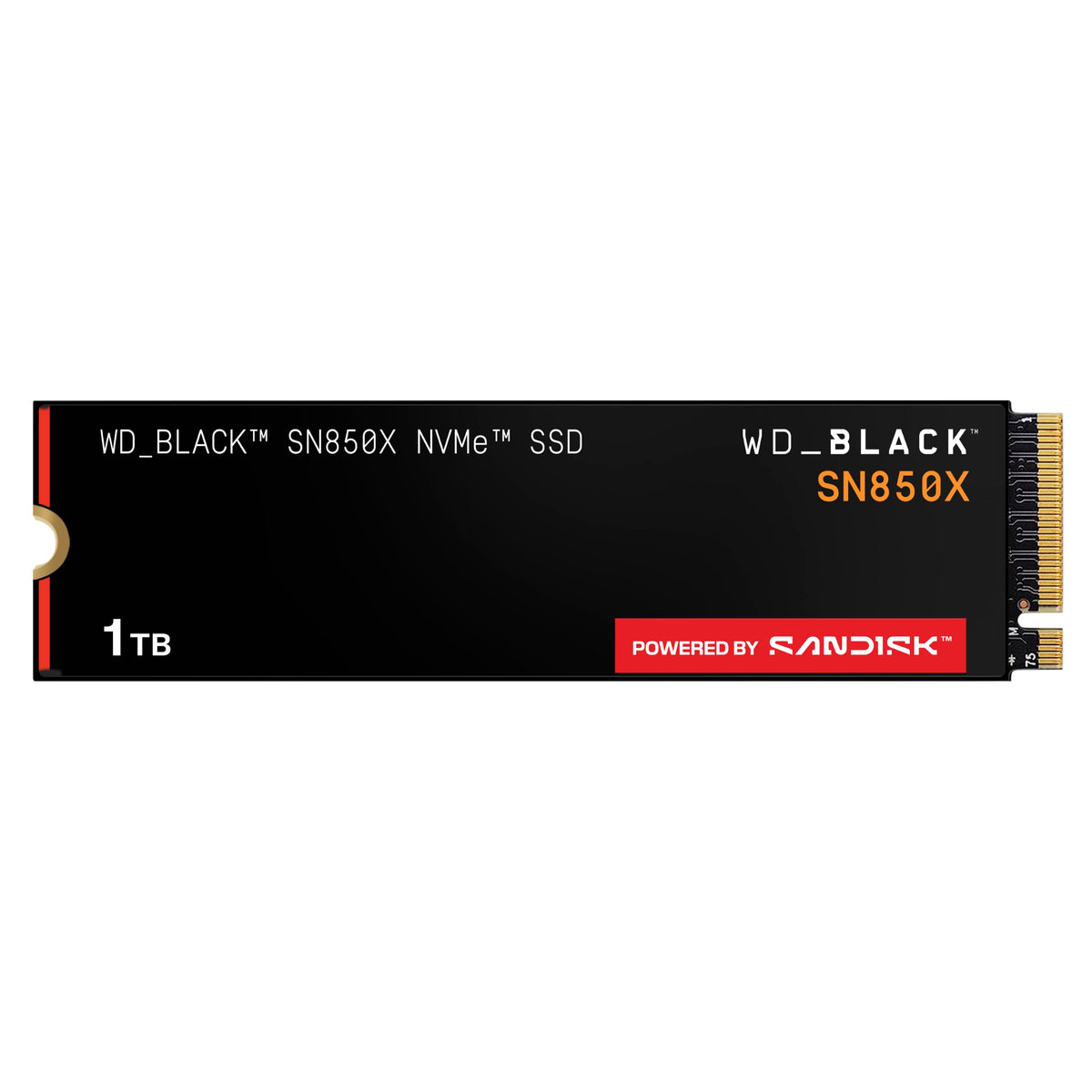 WD_BLACK SN850X 1TB NVMe SSD - M.2 2280, Up to 7 - Image 1