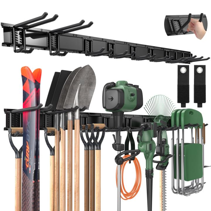 LBT 66" Garage Tool Organizer Wall Mount - 720lbs Garden - Image 1