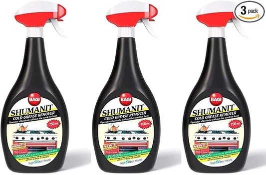SHUMANIT Bagi Shumanit Cold Grease Remover - 26.4 Fl Oz In Sanisco Packaging (3)