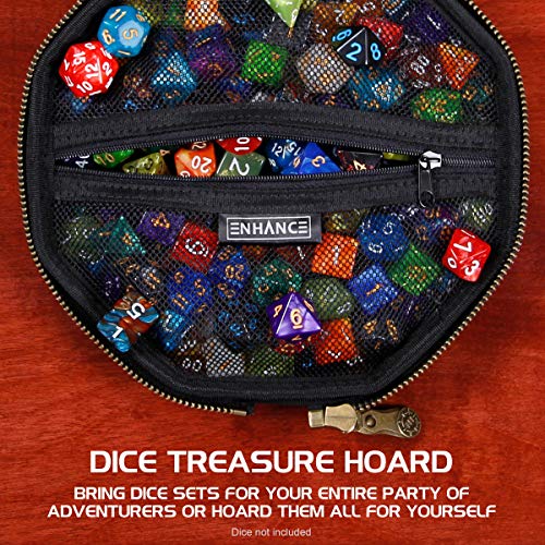 ENHANCE DnD Dice Tray and Case - DnD Dice Holder for up to 150 - Image 5