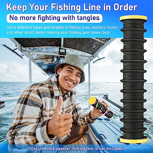 Dreyoo 3 Pcs Fishing Line Storage Organizer, Leader Holder - Image 3