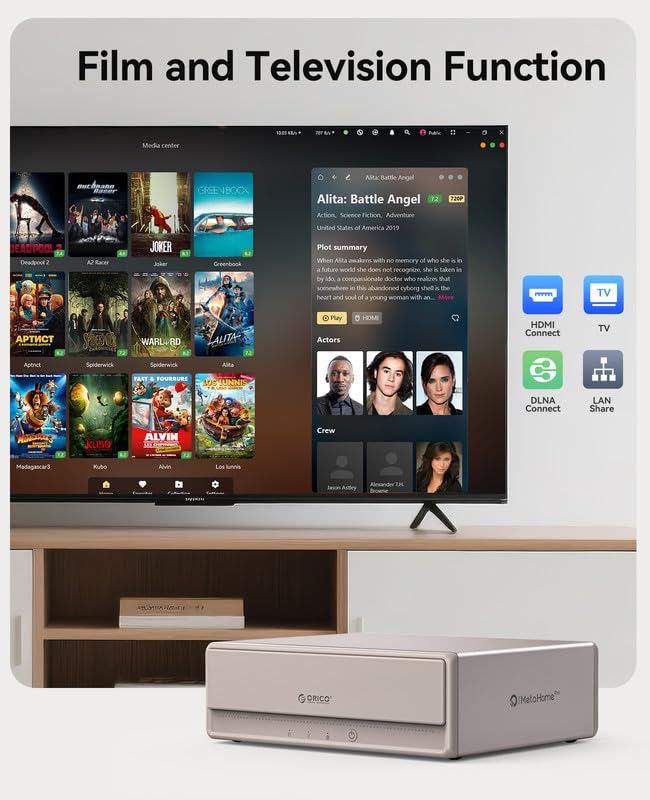 ORICO MetaHome NAS Storage, CyberData OS - Image 5