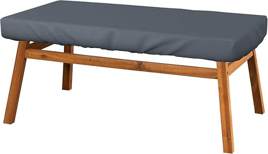 Covers & All Rectangle Table Top Cover, 12 Oz Waterproof UV & Weather Resistant Patio Table Cover, Outdoor Table Cover for Patio Furniture (85" L x 40" W x 5" H, Gray)