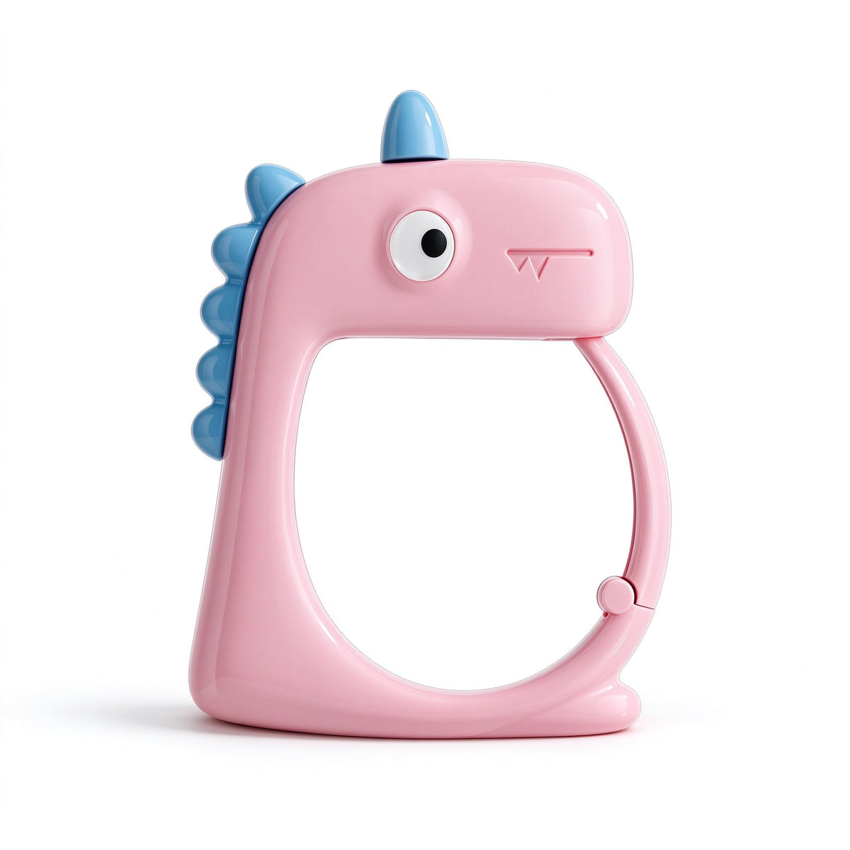 Cute Dinosaur Desk Hook – Heavy Duty 11 Lbs Bag Hanger-Pink 2Pack - Image 1