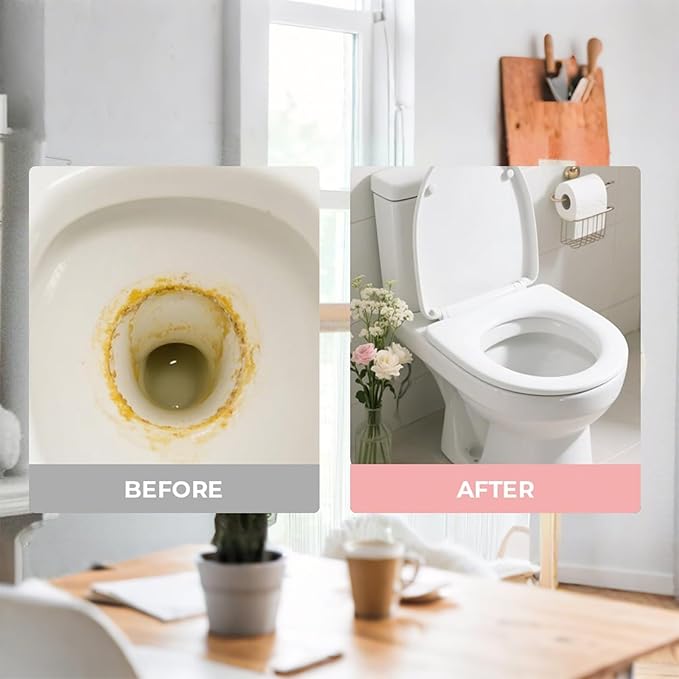 Stubborn Stains Cleaner - No-Scrub Foam for Tough Stains, Powerful & Safe on Multiple Surfaces Including Tile & Glass (3)