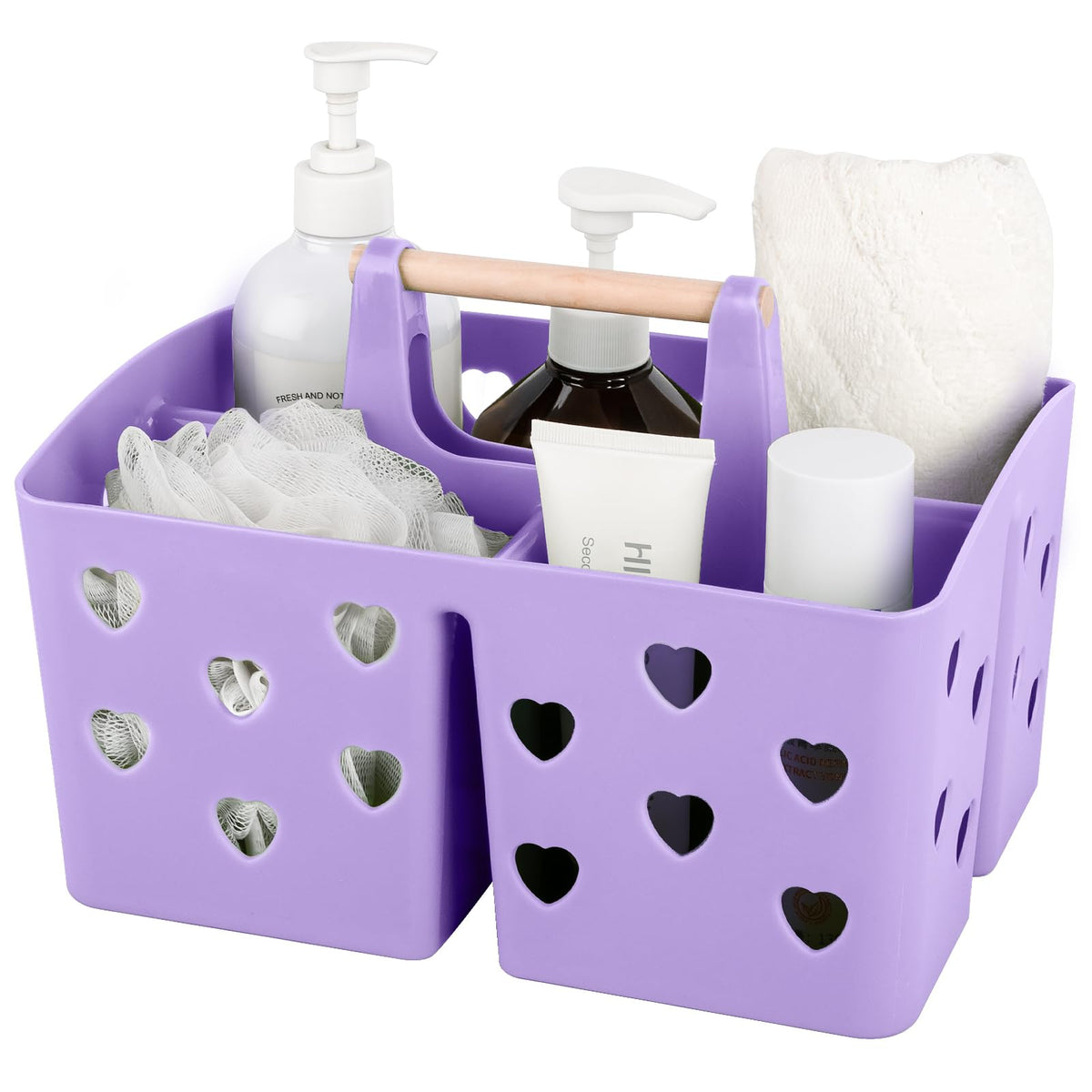 Portable Shower Caddy Plastic Shower Basket Organize | All Products - Image 1