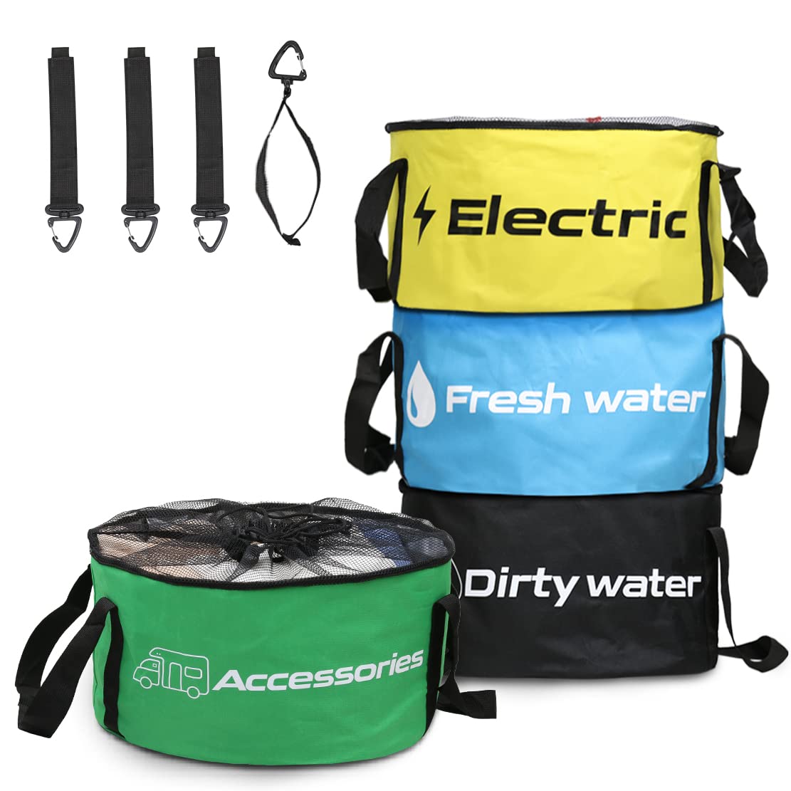 RV Hose Storage Bag Waterproof Camper Accessories | Home Organization - Image 1