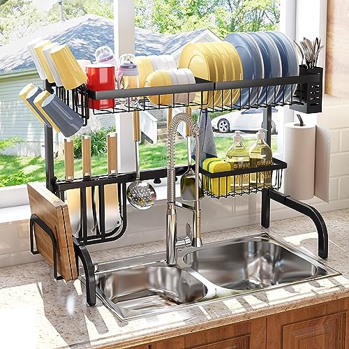 Over The Sink Dish Drying Rack, Adjustable 25.5-33.5 in - Image 3