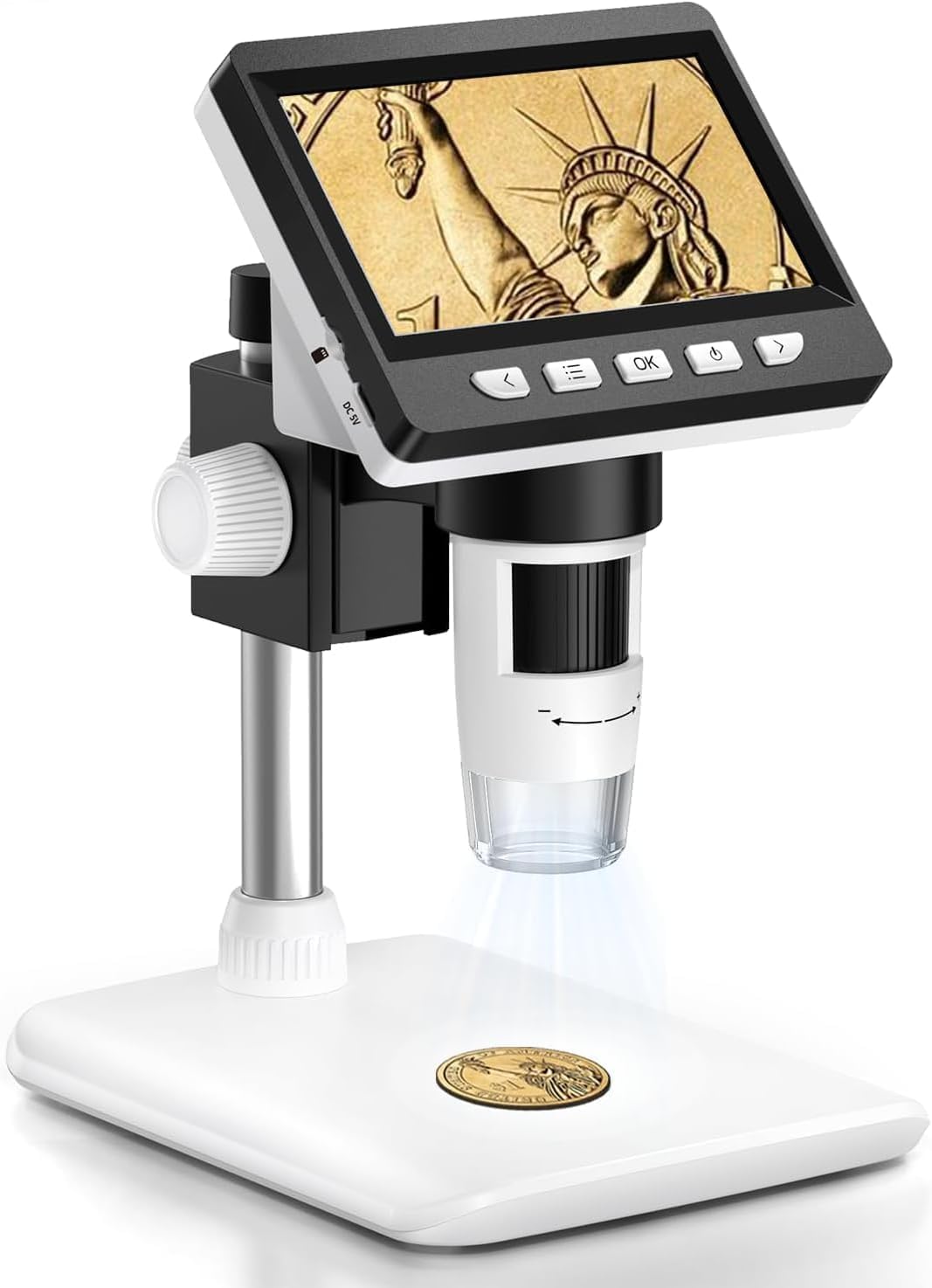 Digital Coin Microscope 1000X, 4.3" LCD Coin Magnifi | All Products - Image 1